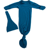 Blue Knotted Gown  Set NB/3m