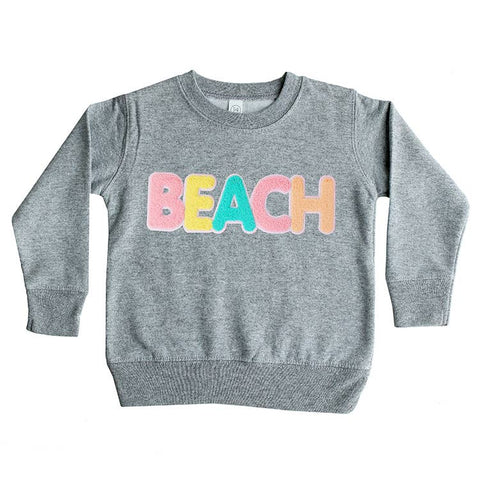 Chenille Beach Sweatshirt
