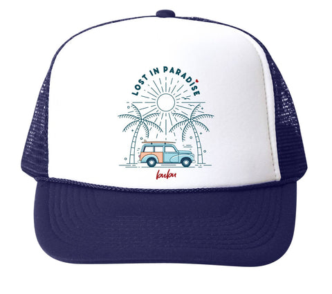 Lost In Paradise Trucker Hat