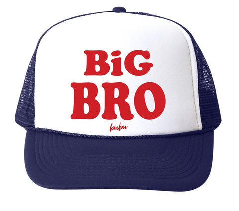 Big Bro Navy Trucker Hat