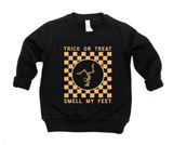 Trick or Treat Checkered Sweatshirt