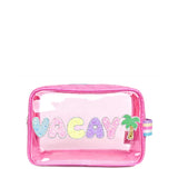 'Vacay' Clear Pouch
