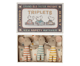 Triplets Baby Mice In Matchbox